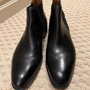 John Lobb Tudor - Black Leather Boots - 9E